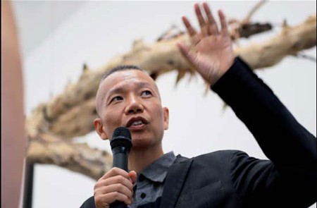 Quanzhou-born artist Cai Guoqiang holds his 1st solo show in Australia