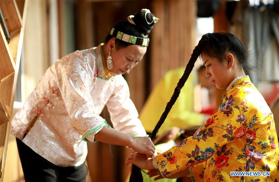 People of Miao ethnic group celebrate ‘Chixin’ festival in SW China