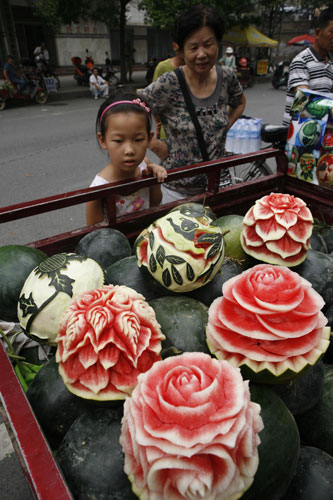 Watermelon art