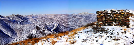 Great Wall constructed in Qin Dynasty