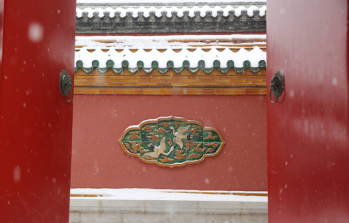 Snow comes to Shenyang Imperial Palace