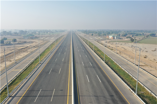 Major transport infrastructure project of CPEC turned over