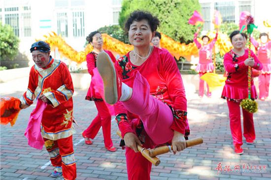 Yangko dance flourishes in Qingdao village