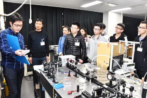 SXU team discusses photoacoustics at Japanese university