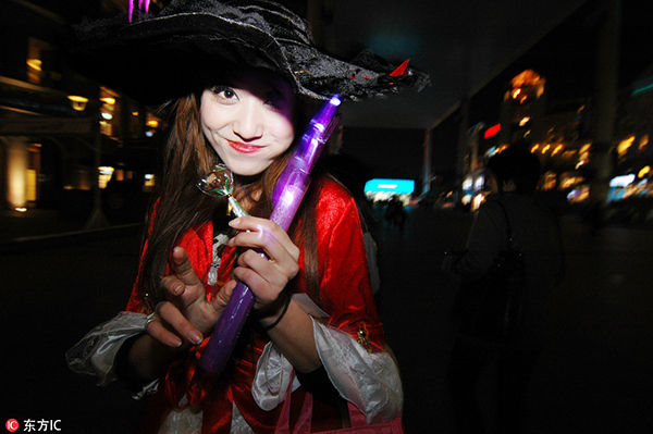 Is Halloween gaining popularity in China?