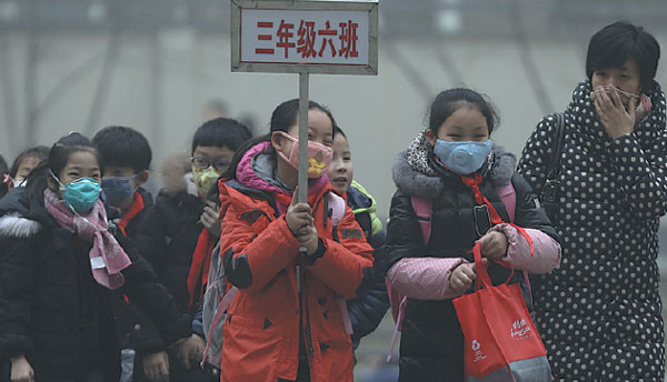 Schools must suspend classes if there is red alert for smog