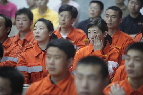 Farewell to Chinese peacekeeping police officers killed in Haiti