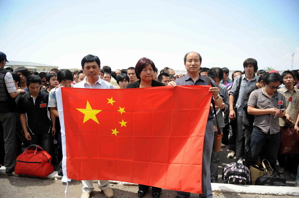 Evacuation of Chinese from Kyrgyzstan ends