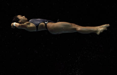 Springboard diving