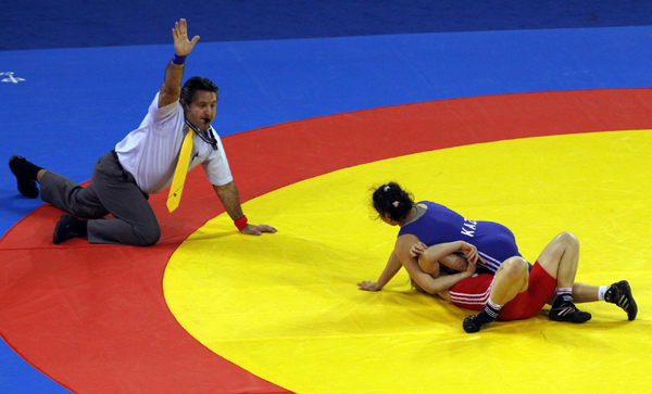 Women's wrestling at the Combat Games