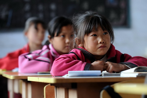 Lone Teacher at Mountaintop School