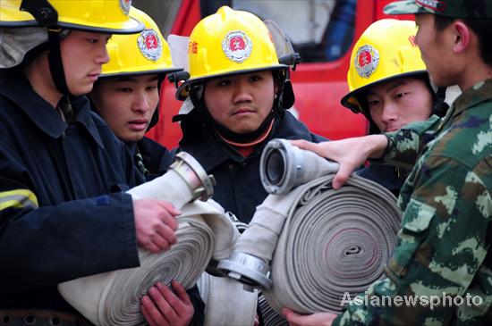 Shandong builds first rural volunteer fire brigade