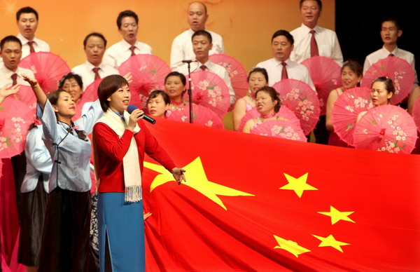 Red choruses sing across China