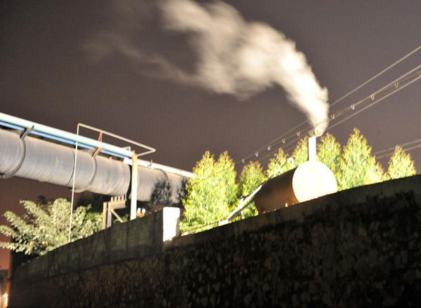 Gas leak at a steel mill in Guangxi