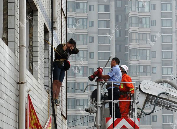 Woman attempts suicide over demolition loss