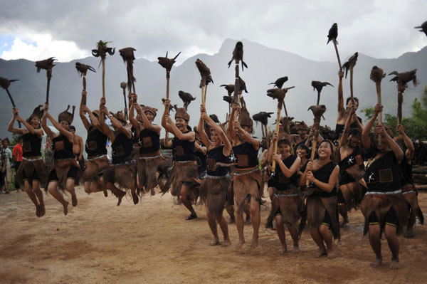 Folk dance in SW China