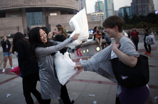 International Pillow Fight Day