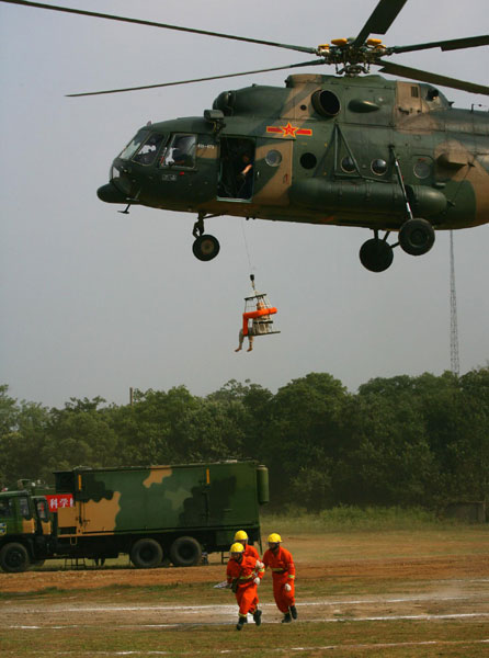 Training for a mega quake