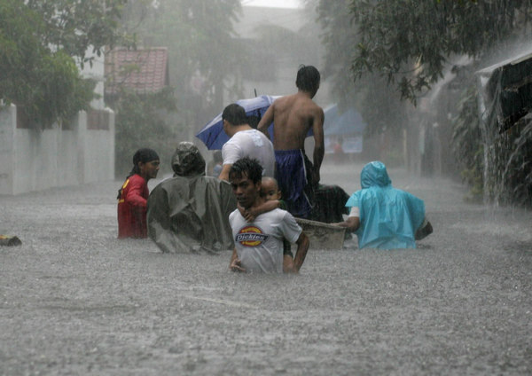 Philippine capital submerged in floods