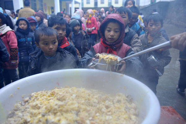 Free lunch keeps rural students warm