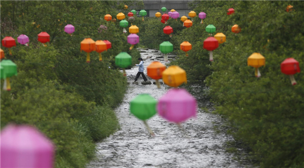 Buddha's birthday in S. Korea