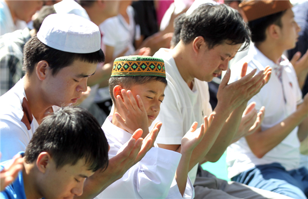 Chinese Muslims celebrate Eid al-Fitr