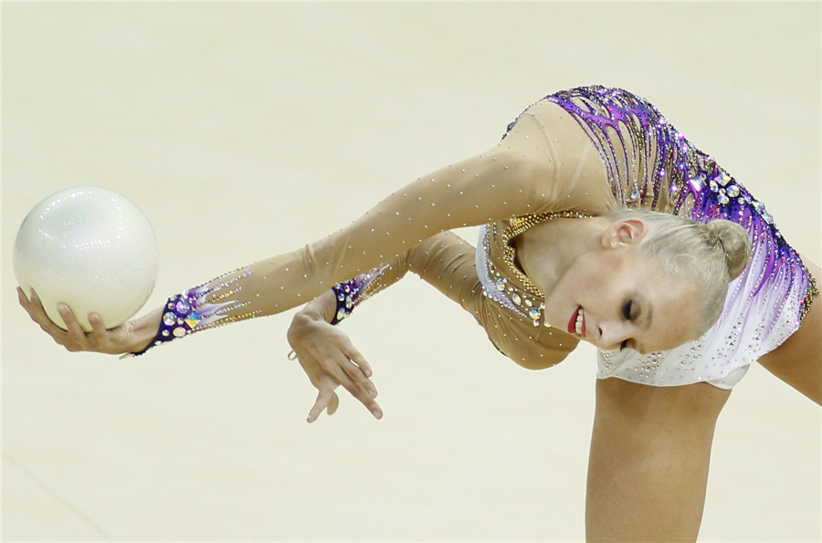 Moments from 32nd rhythmic gymnastics worlds