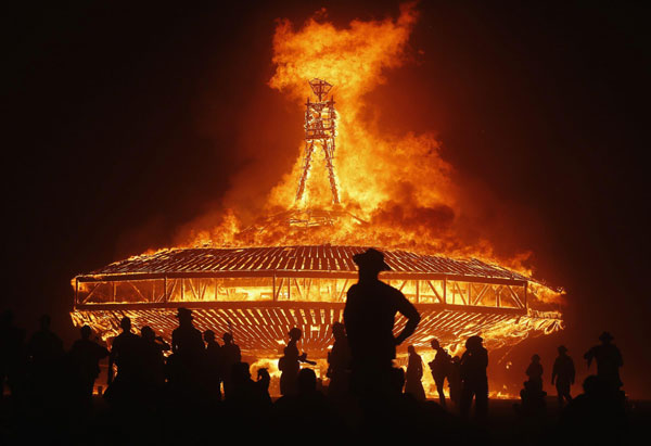 Burning Man arts and music festival in Nevada