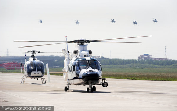 Helicopter expo to open in Tianjin