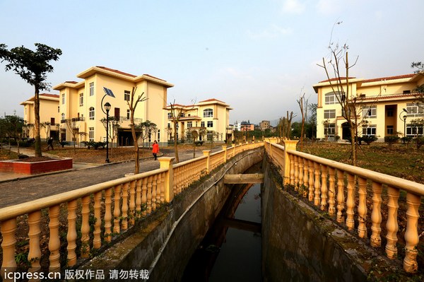 Self-made man builds villas for fellow villagers