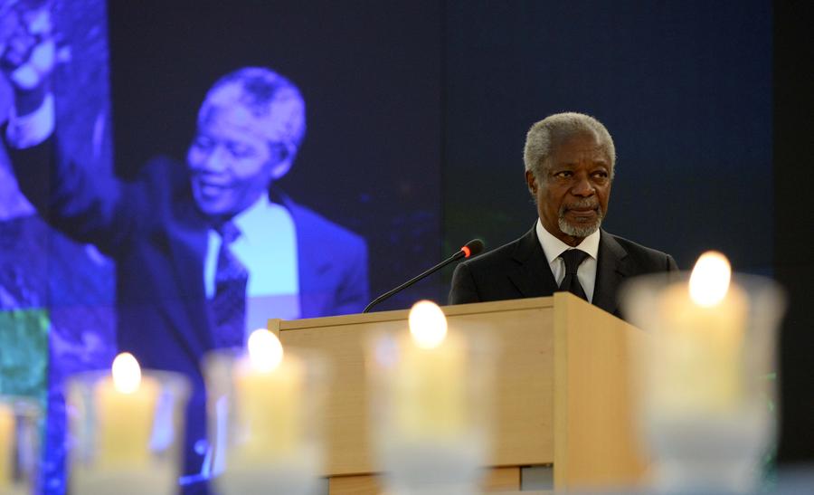 Memorial held to commemorate Mandela in Geneva