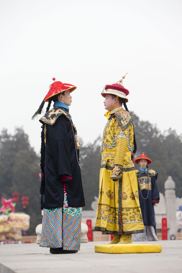 Ancient ceremony re-enacted to pray for good year