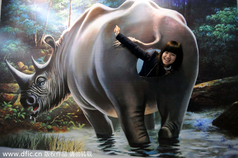 3D art exhibition in Nanning