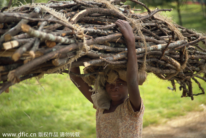 Gripping pictures of child laborers