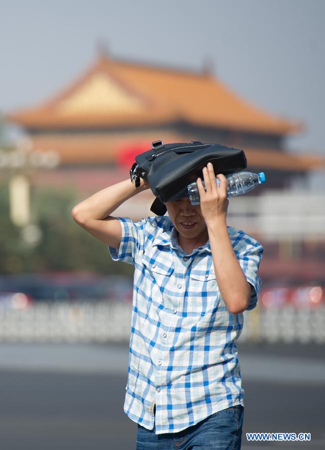 High temperature hits Beijing