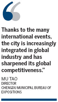 Landmark year for Chengdu conferences and expos