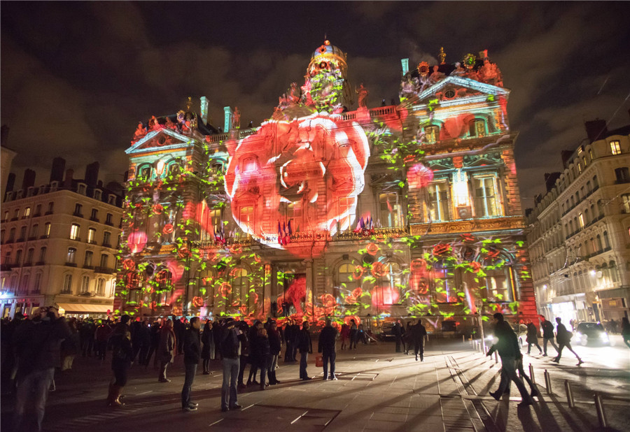 Festival of Lights in Lyon, France