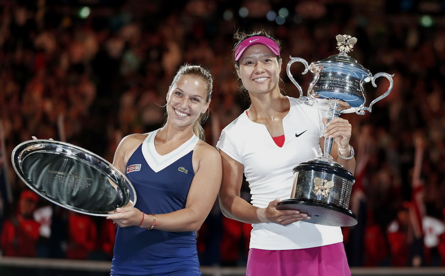 Li Na beats Cibulkova to win Australian Open