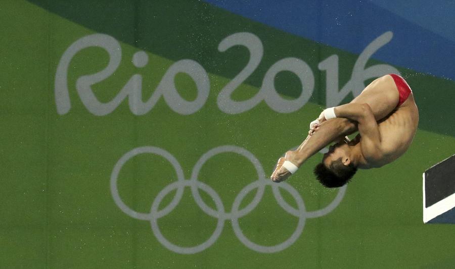 Chen wins China's 7th diving gold of Rio Olympics