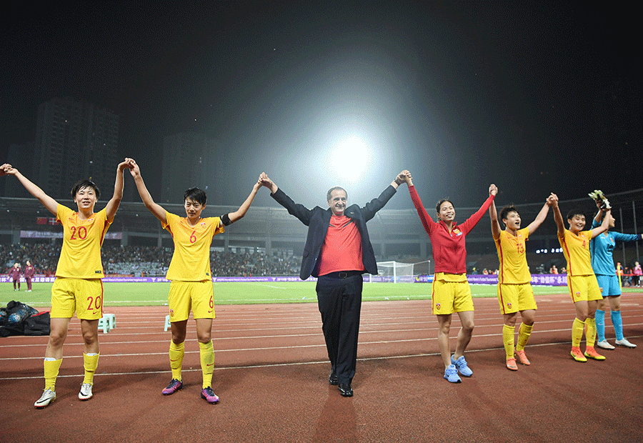 China beats Denmark to win Yongchuan Women's Soccer Four-nation Tournament