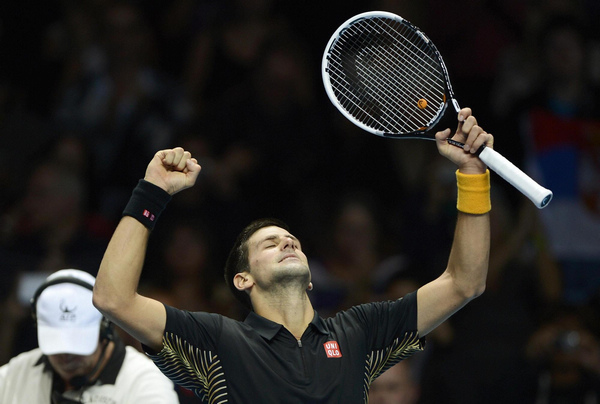 Djokovic fights back to beat Murray at Tour Finals