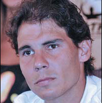 Nadal back, shrugs off talk of No 1