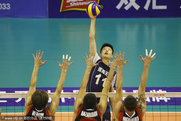 Hosts win China International Men's Volleyball Tournament