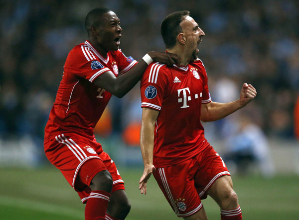 Bayern crush Man City 3-1