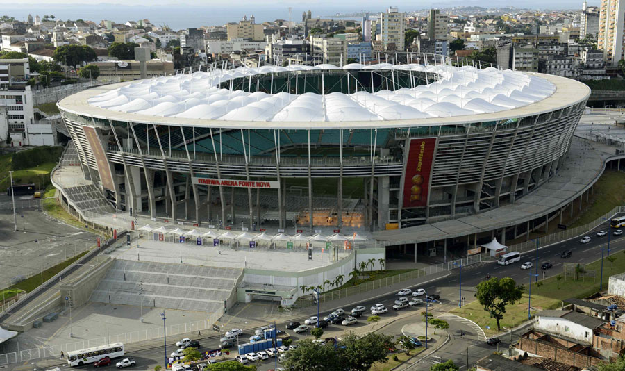 Stadiums hosting 2014 World Cup