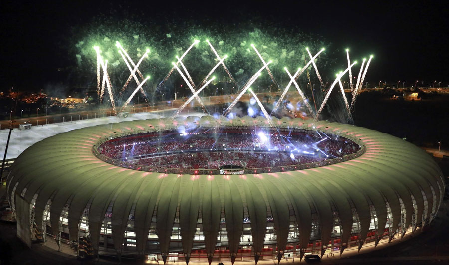 Stadiums hosting 2014 World Cup