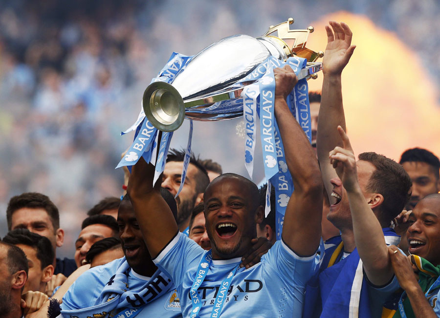 Man City wins English Premier League