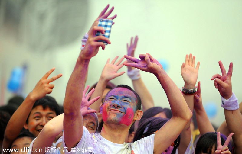 Color Run in Chongqing