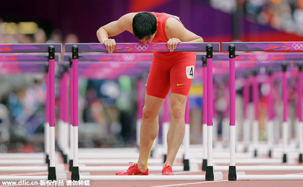 Emotional farewell from Olympic hurdler Liu Xiang