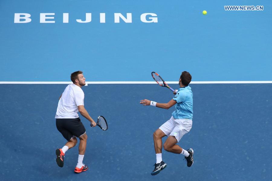 Pospisil, Sock claim title of men's doubles final at China Open